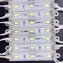 5630 5730 3 светодиодный модуль освещения для знака DC12V водонепроницаемый супер яркий smd СВЕТОДИОДНЫЙ модуль холодный белый красный зеленый синий