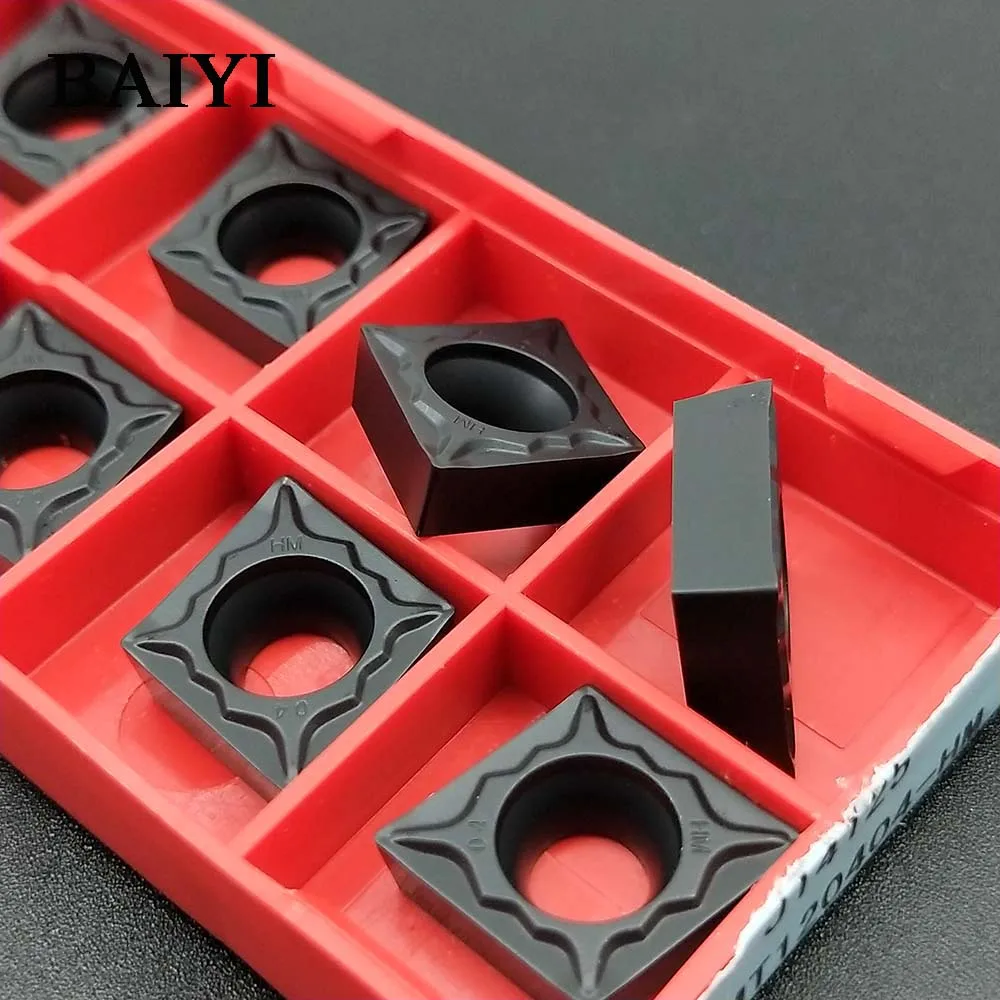 10pcs CCMT120404 HM JT4125 JXTC cutting blade CCMT120401 CNC metal