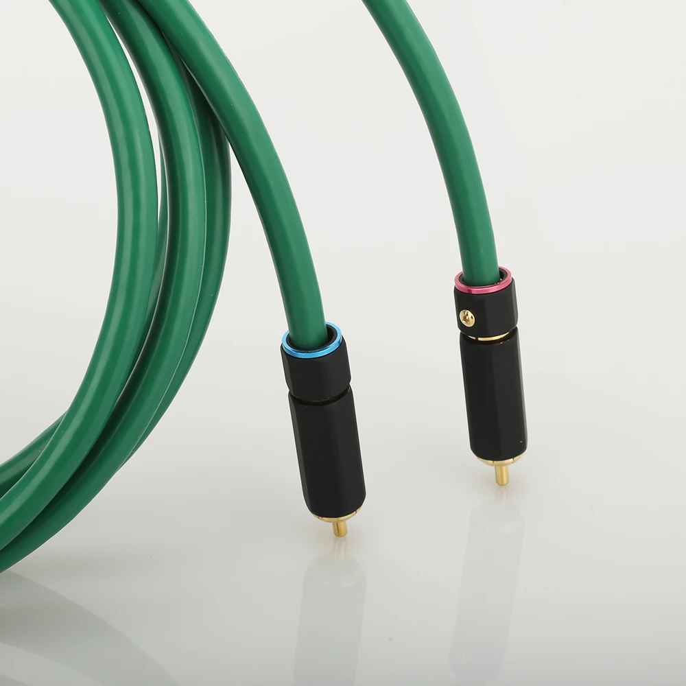 Высококачественный аудио 2328 Медь видео rca кабель 1 м hifi для соединения|rca interconnect