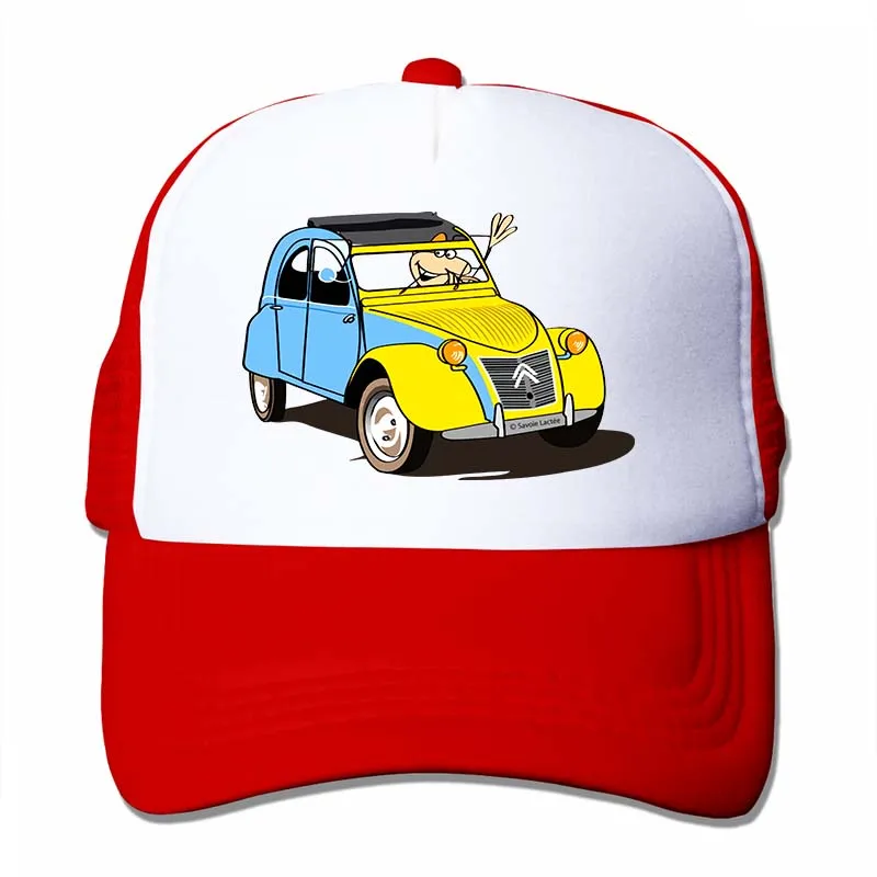 2cv Savoie milkys бейсболка для мужчин и женщин Кепка для водителя грузовика модная Регулируемая Кепка - Цвет: 4-Red