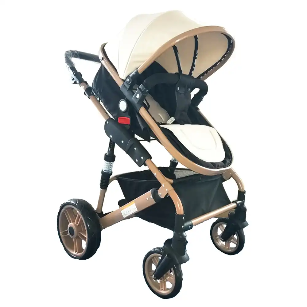 stroller with extended canopy