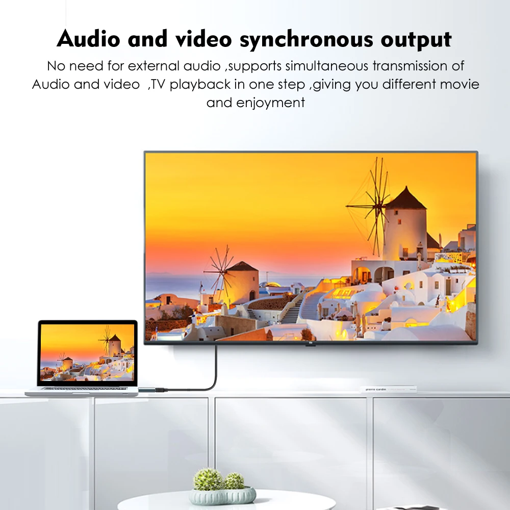 Wavlink ˷̴ ÷ Ʈ DP-HDMI ȣȯ , PC Ʈ  Ϳ -, 4K, 2K @ 60Hz, 1080P
