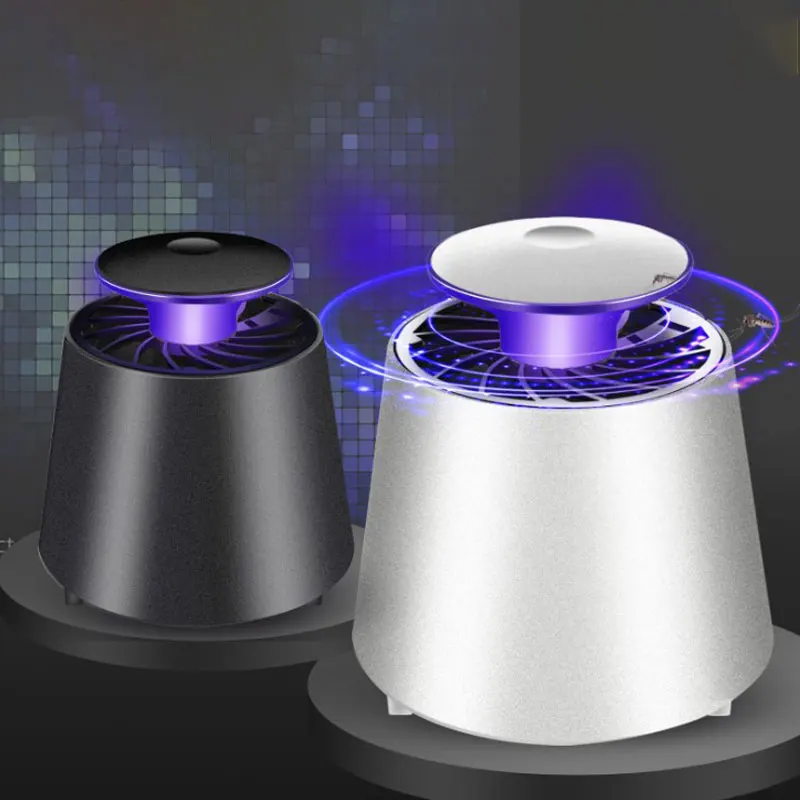 Москитная лампа USB электрическая без шума излучения насекомые убийца мух ловушка