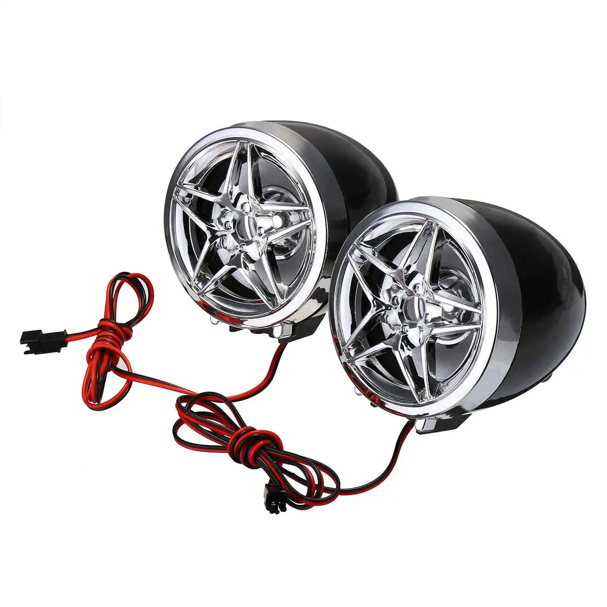 Motorcycle Studio Audio Sound System Stereo Speakers FM Radio MP3 Music