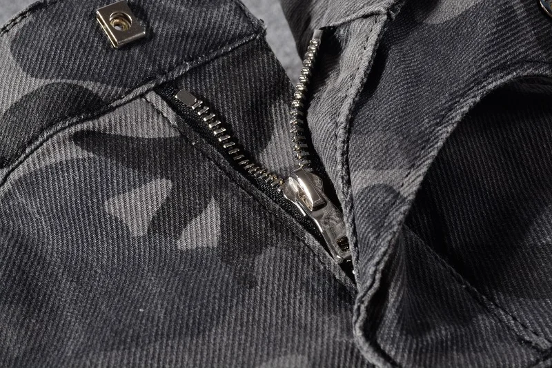 Camouflage gray jeans 5