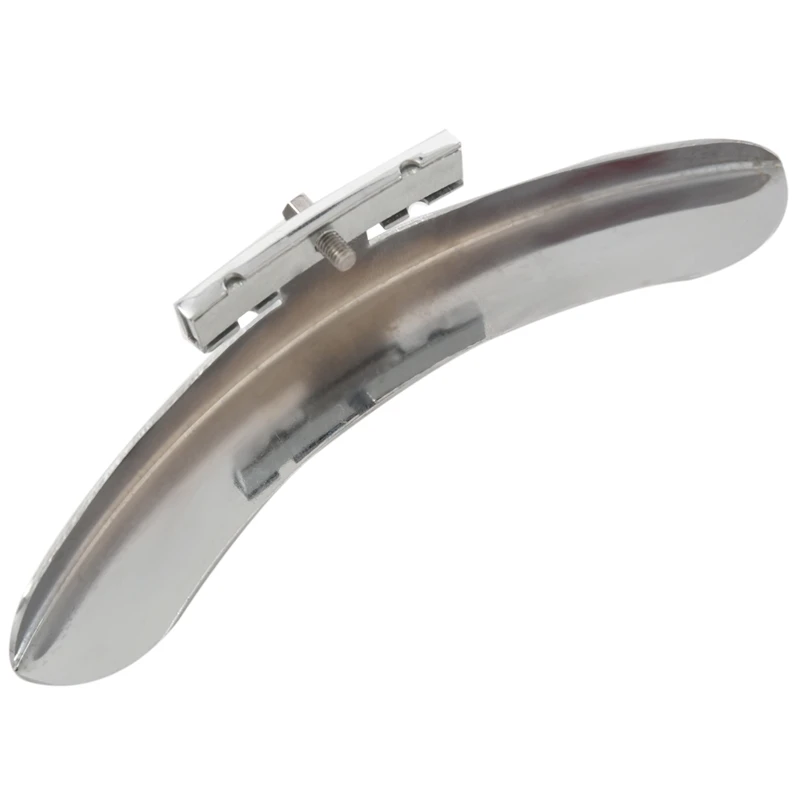 

Single Leg Banjo Armrest - Silver Tone