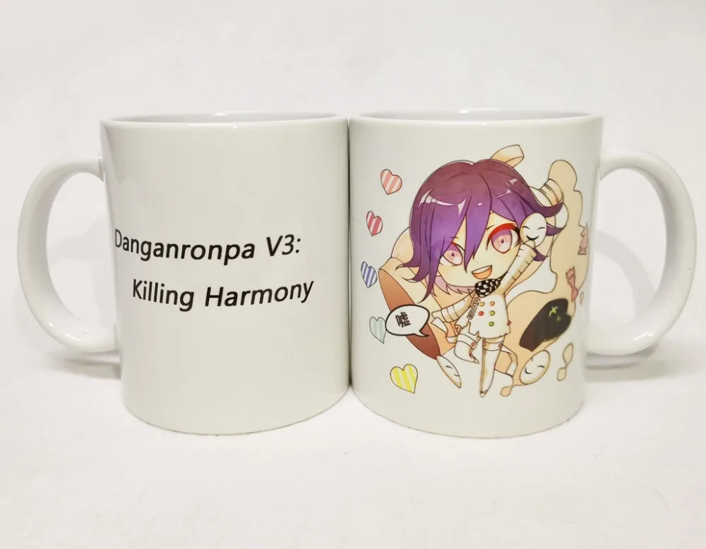 Аниме данганронпа V3: Killing Harmony кофейная чашка Kokichi Oma Косплей чайная кружка чашка Хэллоуин косплей мультфильм кружка кофейная чашка