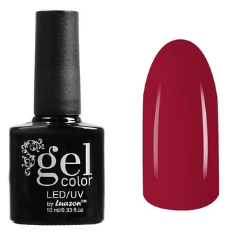 

Three-phase LED / UV gel polish for nails, 10ml, color B2-007 dark red
