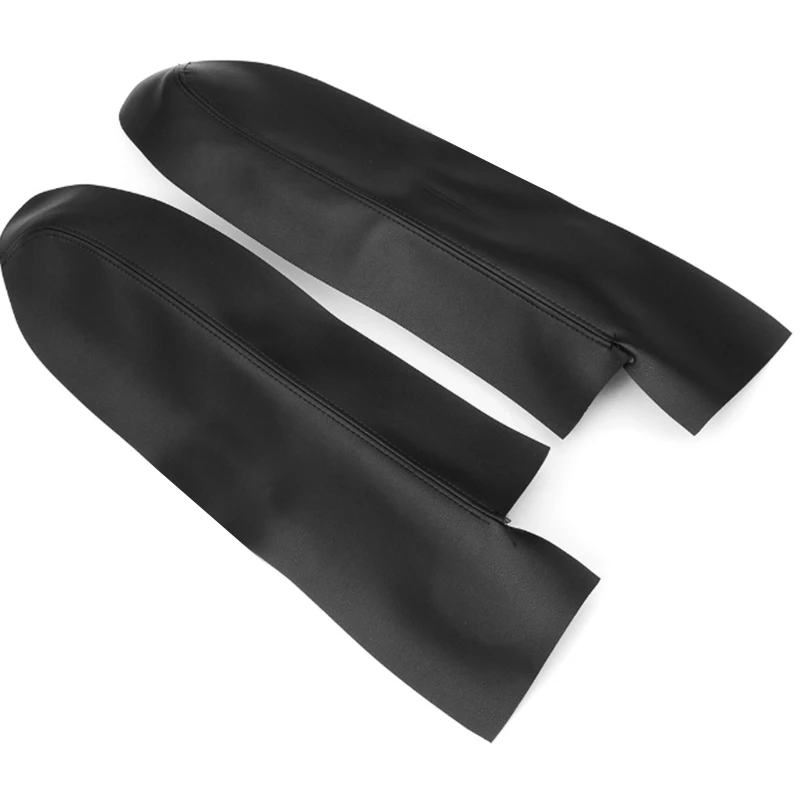 NEW-Pair Car Leather Front Door Panels Armrest Cover for Honda CRV 2007 2008 2009 2010 2011 2012