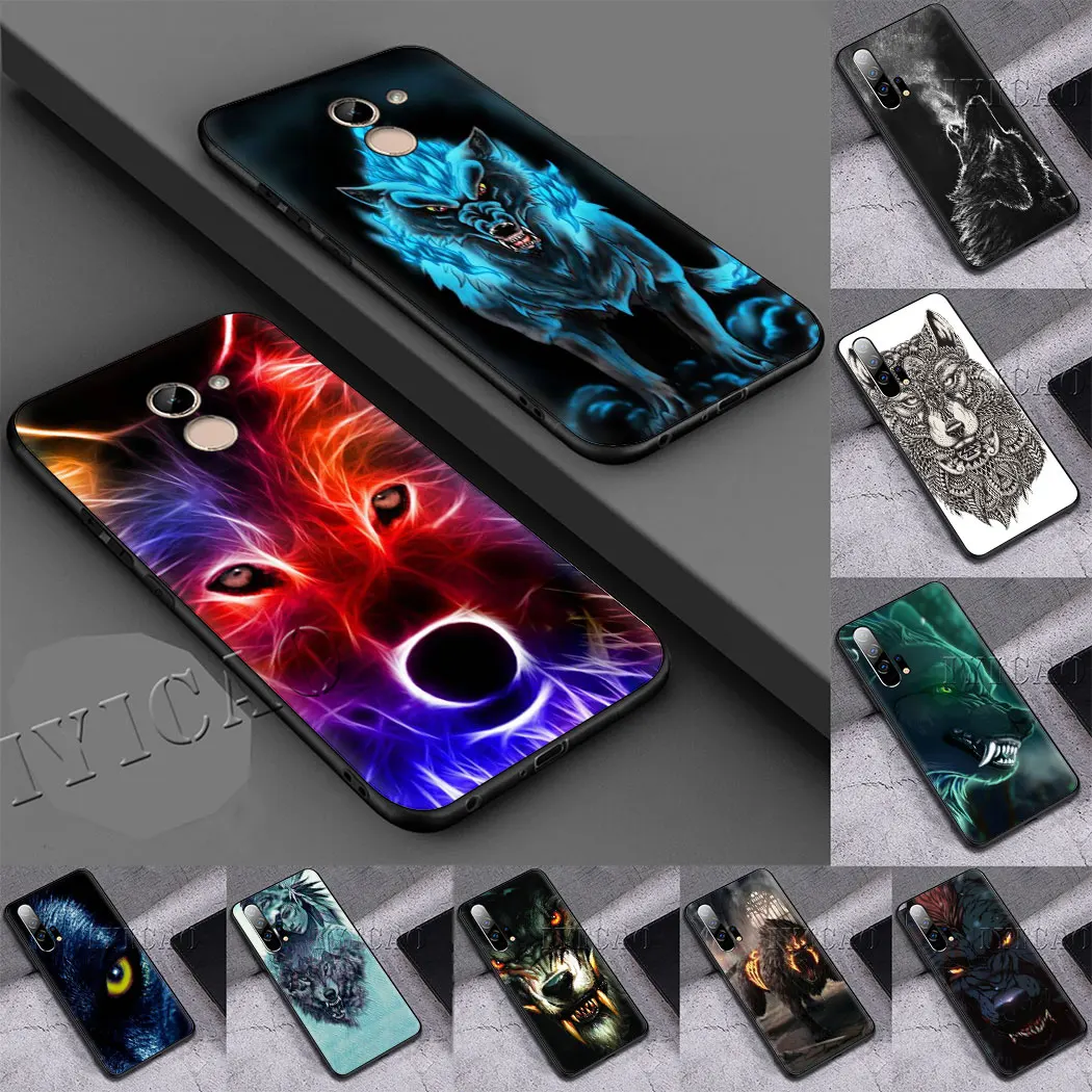Мягкий чехол Wolf для huawei P20 Lite 2018 2019 Pro P30 P Smart Z Plus | Мобильные телефоны и аксессуары