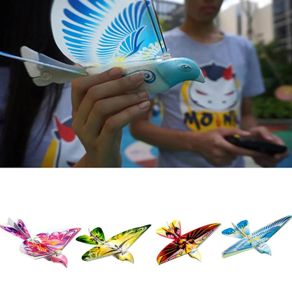 RC Bird RC самолет 2,4 ГГц пульт дистанционного управления электронная Летающая Птица Мини RC игрушка Дрон птица игрушка забавная игрушка снятие стресса