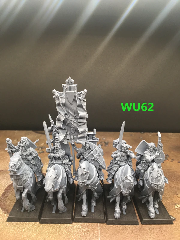 WU62 Questin knights GB Смола Модель бретонния - Цвет: WU62 Questin knights