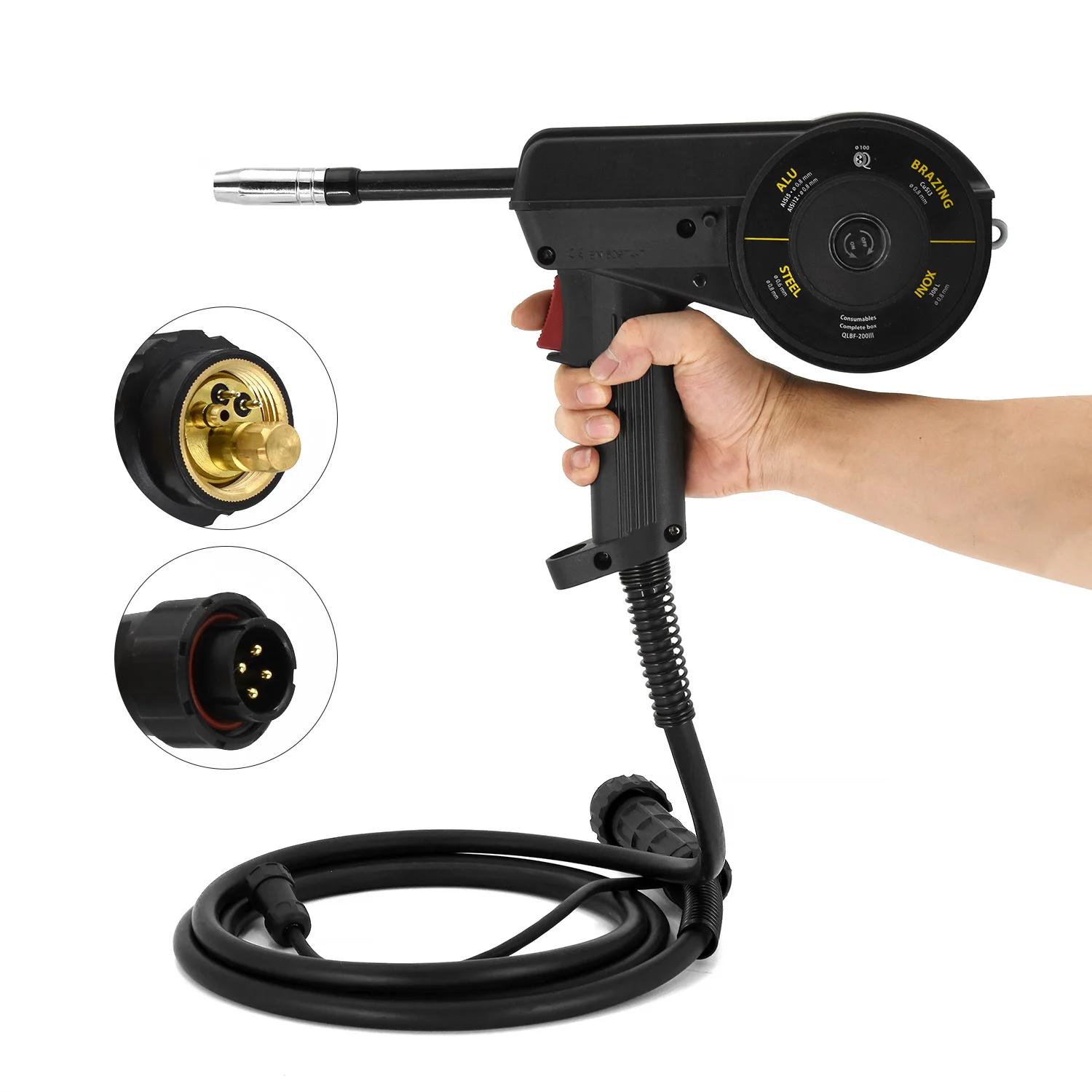 10 футов алюминиевая катушка для сварочного аппарата Mig 210 907046 Spoolmate 3035 HBM2280 |