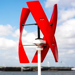 600W Vertical Axis Wind Turbine Generator For Home Use