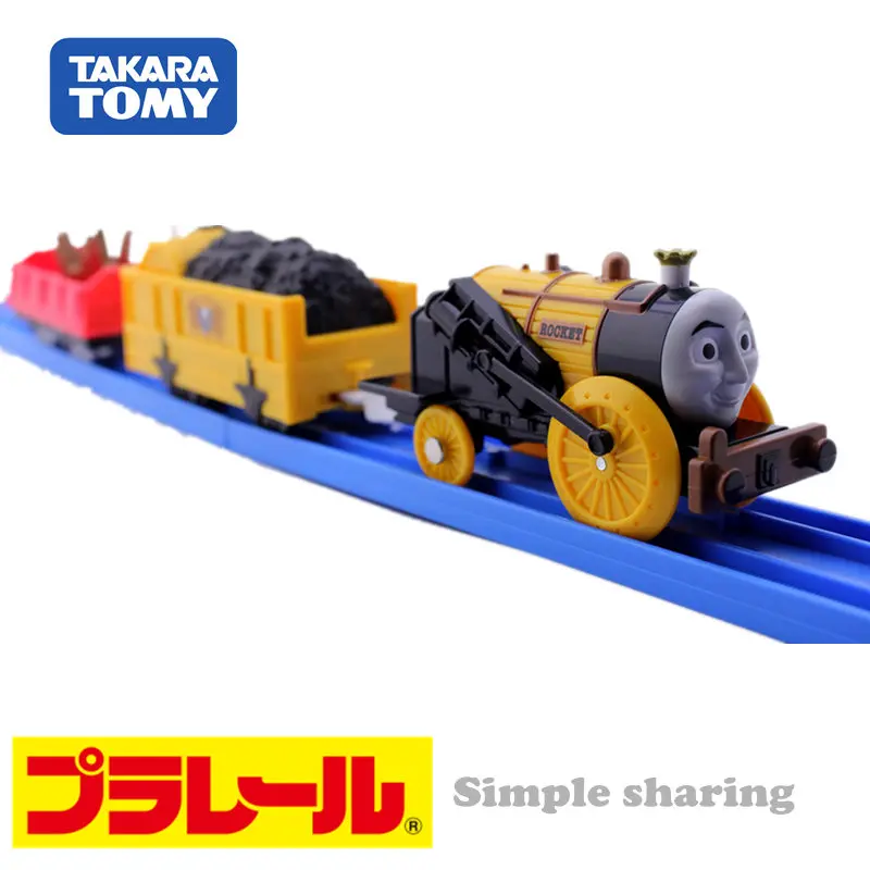 Takara TOMY tomica TRACKMASTER грузовики моторизованный поезд модель комплект Горячая литья под давлением детские игрушки забавные миниатюрные дети безделушка