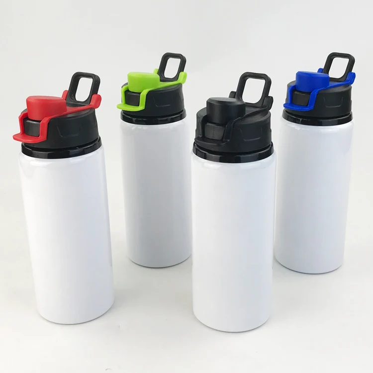 600ML Bottle 4 colors DIY Colorful Print Photo Portable Aluminium For Travel Sport