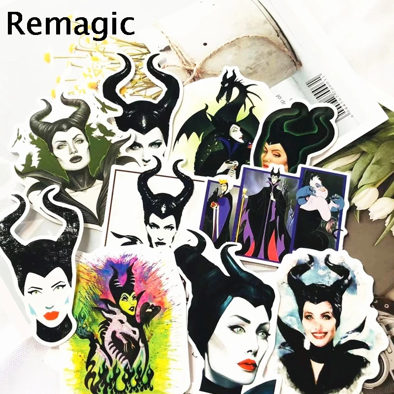 20 шт. Maleficent ведьма мультфильм аниме 90s игрушки наклейки пакеты аниме Пастер Косплей Скрапбукинг diy телефон ноутбук украшения подарки
