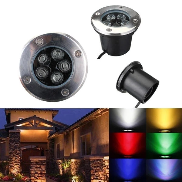 

Waterproof 1W 3W 5W LED Underground light Ground Garden Path Floor Lamp Outdoor Underground Buried Yard Lamp Landscape Light