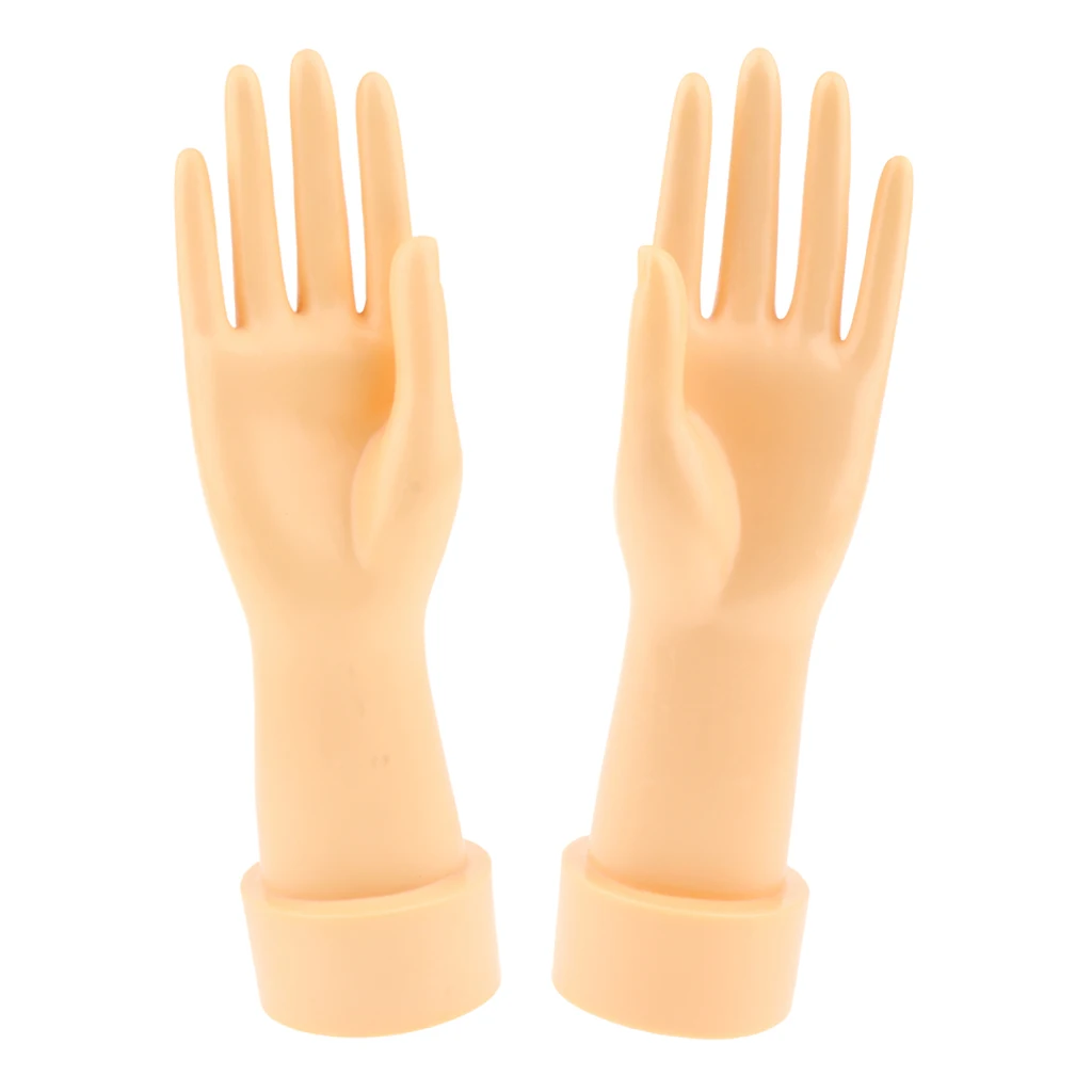 Set Of 2 X Female Adult Left & Right Hands Mannequins Women Display Mold