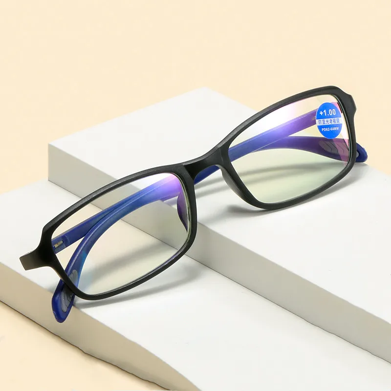 

2022 New Anti-Blue Light Men Reading Glasses Vintage Women Optical Computer Presbyopia Eyewear +1.0+1.5+2.0+2.5+3.0+3.5+4.0