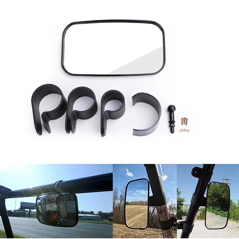 UTV Center Mirror Wide Rear View Mirror 