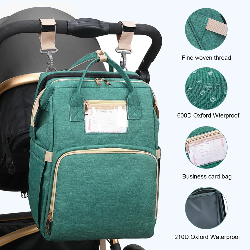Baby Diaper Bag Backpack Bed Crib Baby Sleeping Bag For Travel Bed Diaper Pad Stroller Organizer In Stock Dropshipping Baby Diaper Bag Backpack Bed Crib Baby Sleeping Bag For Travel Bed Diaper Pad Stroller Organizer In Stock Dropshipping
