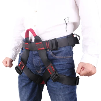 

Excellent Workmanship Outdoor Pro Rock Climbing Harness Safety Belt Tree Fall Protection Equipment Wear Resistance