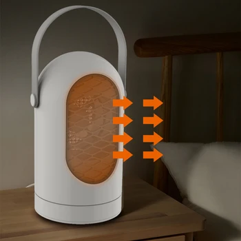 

Portable Office Heater Mini Electric Heater Electric Home Heater Fan Handy Air Warmer Silent Home Office Handy Heater