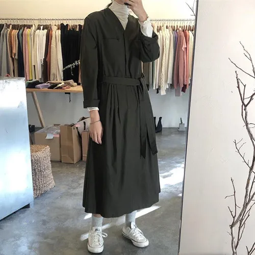 

New Plus size Autumn Spring Dress Girls Female Vintage Dress Long Sleeve Oversize Women Dresses Long Shirt Boho Robe Vestido