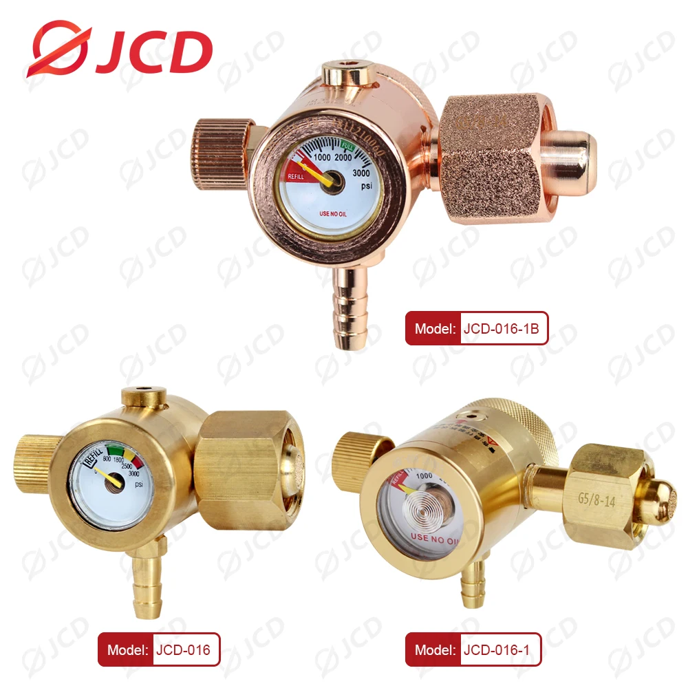 JCD G5/8" 0-25Mpa Argon CO2 Mig Tig Flow Meter Gas Regulator Flowmeter Welding Weld Gauge Argon Regulator Pressure Reducer 3