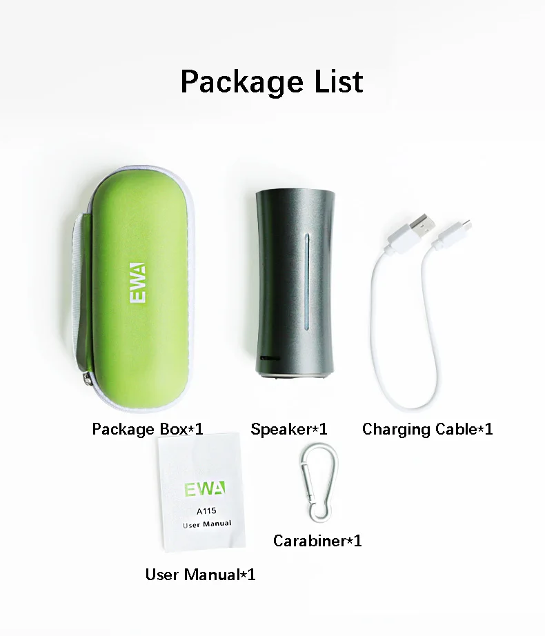 EWA A115 Big Power Portable Bluetooth Speaker
