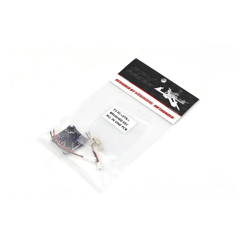 Kingkong плата управления полетом F3 + VTX с начесом ESC PCB для Tiny6 Tiny7 RC Racing Quadcopter DIY Drone FPV