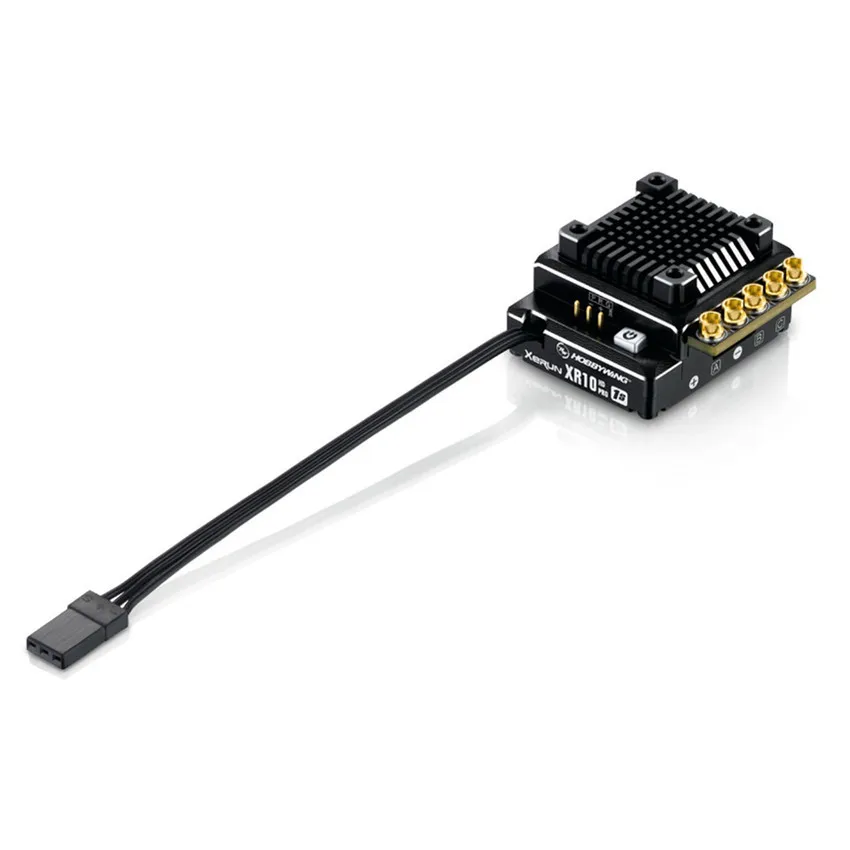 

Hobbywing XeRun XR10 Pro 1S LIPO Heavy Duty 120A ESC for 1/12 th scale top touring car racing