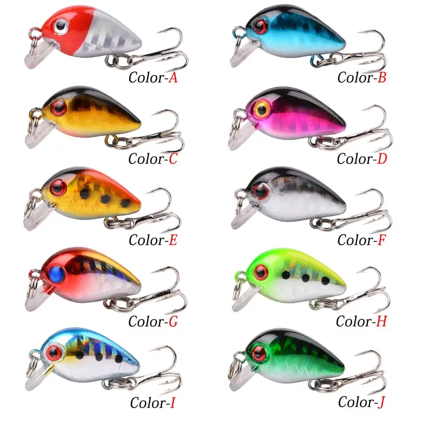 45 мм 4 1 г Crankbait рыболовная приманка искусственный твердый воблер басовый Воблер