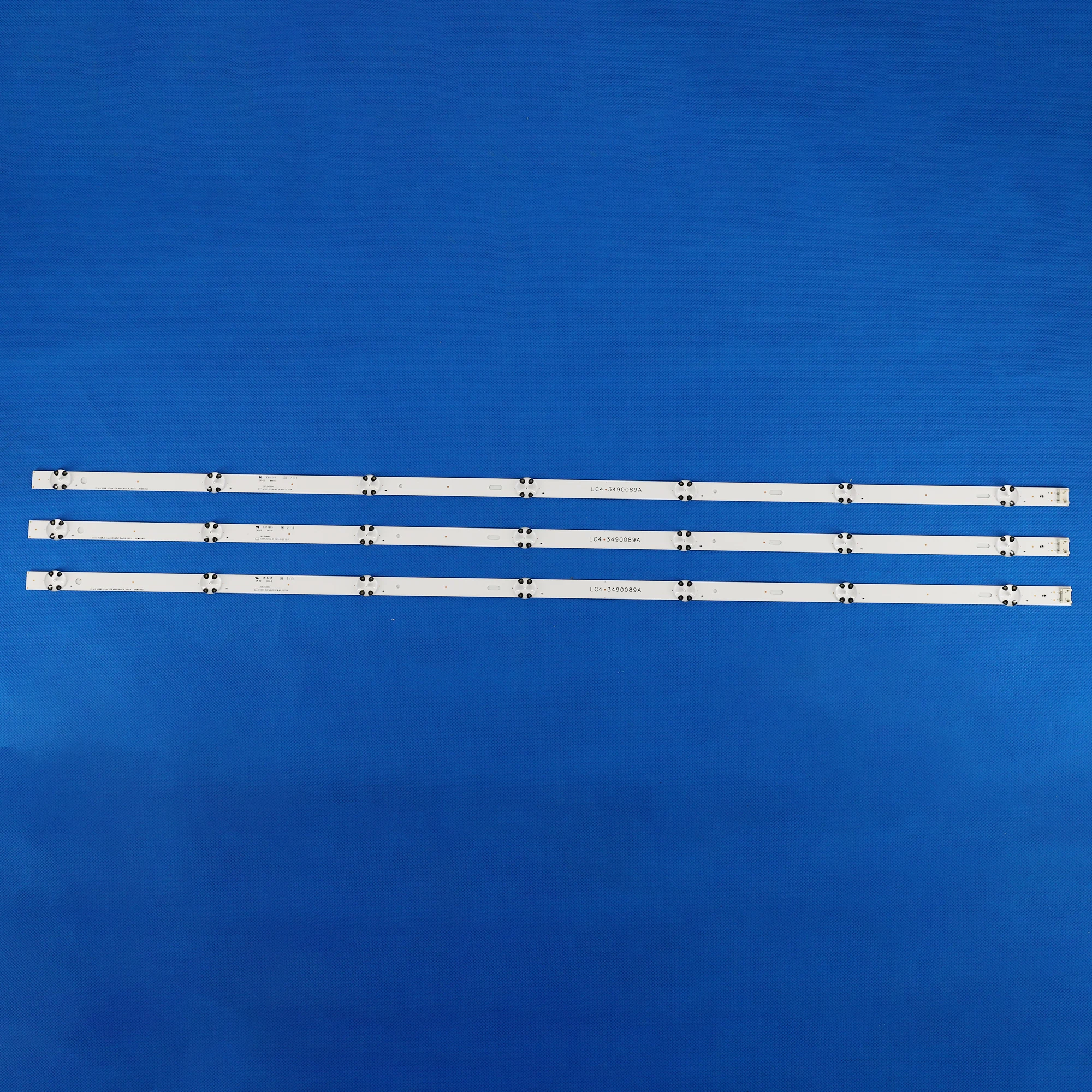 Tira Retroiluminação Led para lg 43uj675v 43uk6300plb 43uj655v 43lj510v 43lj624v 43lj634v 43uj651v 43uj701v 43uj65_uhd_l um Pcs 7led - Imagem 3
