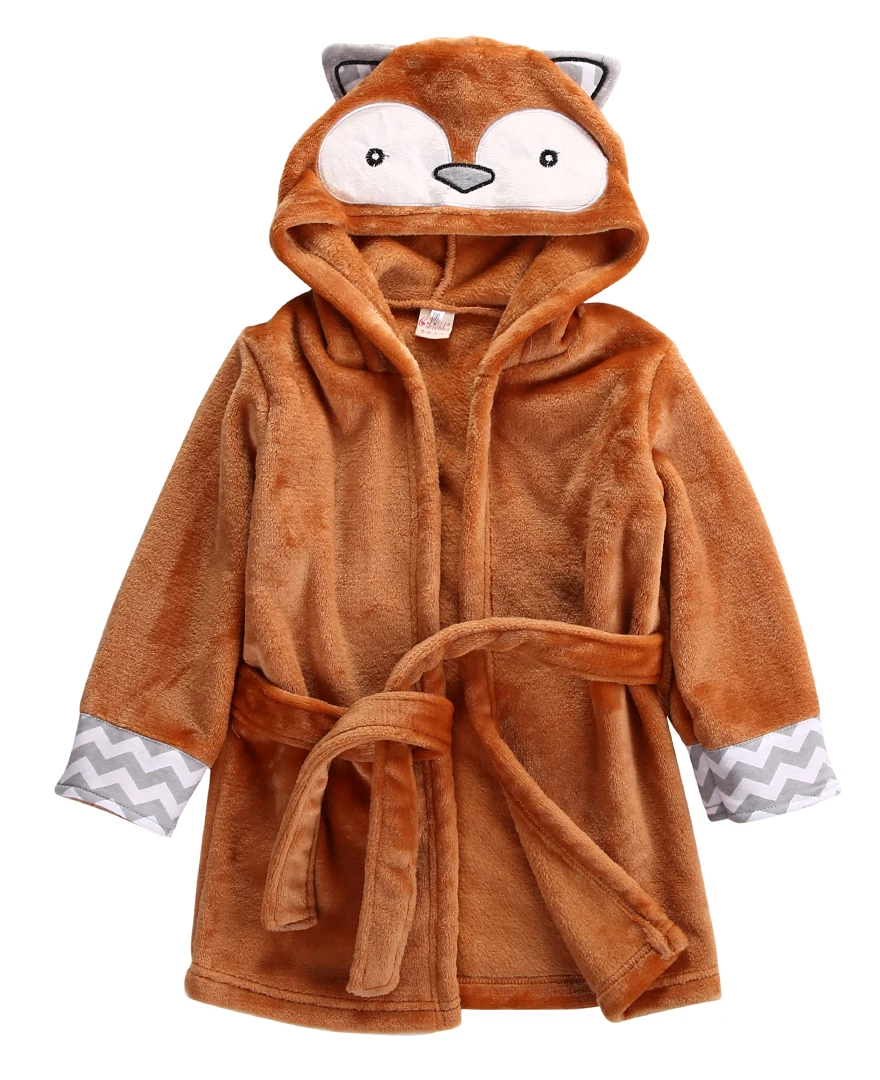 Owl Детский банный халат для маленьких мальчиков и девочек; Банное полотенце с капюшоном с изображением животных; детское купальное одеяло; мягкая удобная одежда; подарок; От 0 до 5 лет - Цвет: Owl