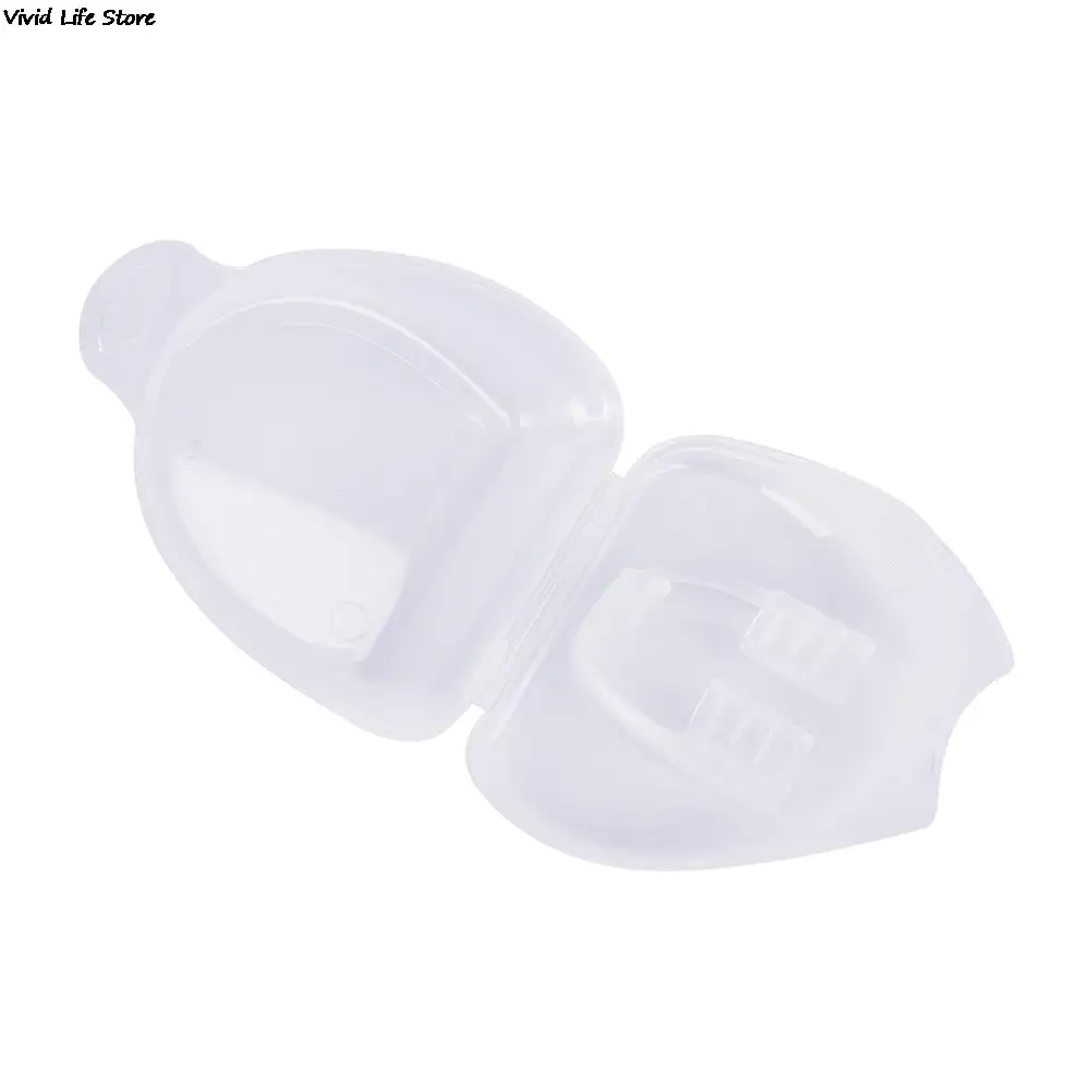 New Silicone Dental Mouth Guard Stop Teeth Grinding Bruxism Eliminate Clenching Sleep Aid for for Boxing Basketball