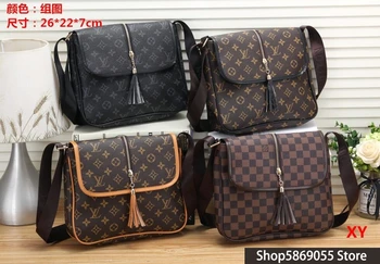 

Luxury Leather Handbags Women Bags Designer Brand Women's Shoulder Bags Large Capacity Ladies Hand Bags L204 Louis Vuitton LV-