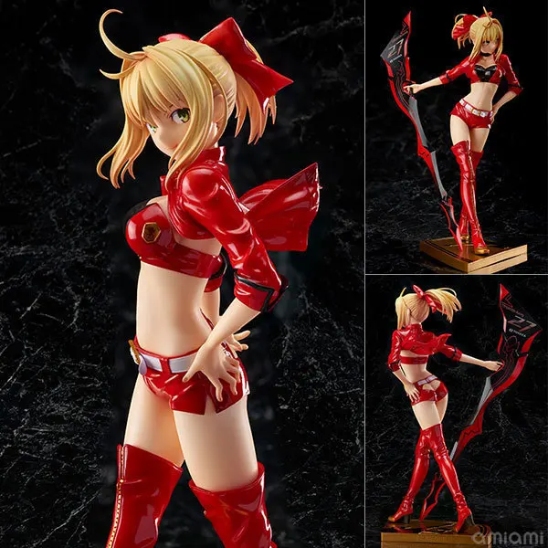 

Fate/Extra Stronger Nero Claudius Racing Suits Red SABER Boxed Garage Kit