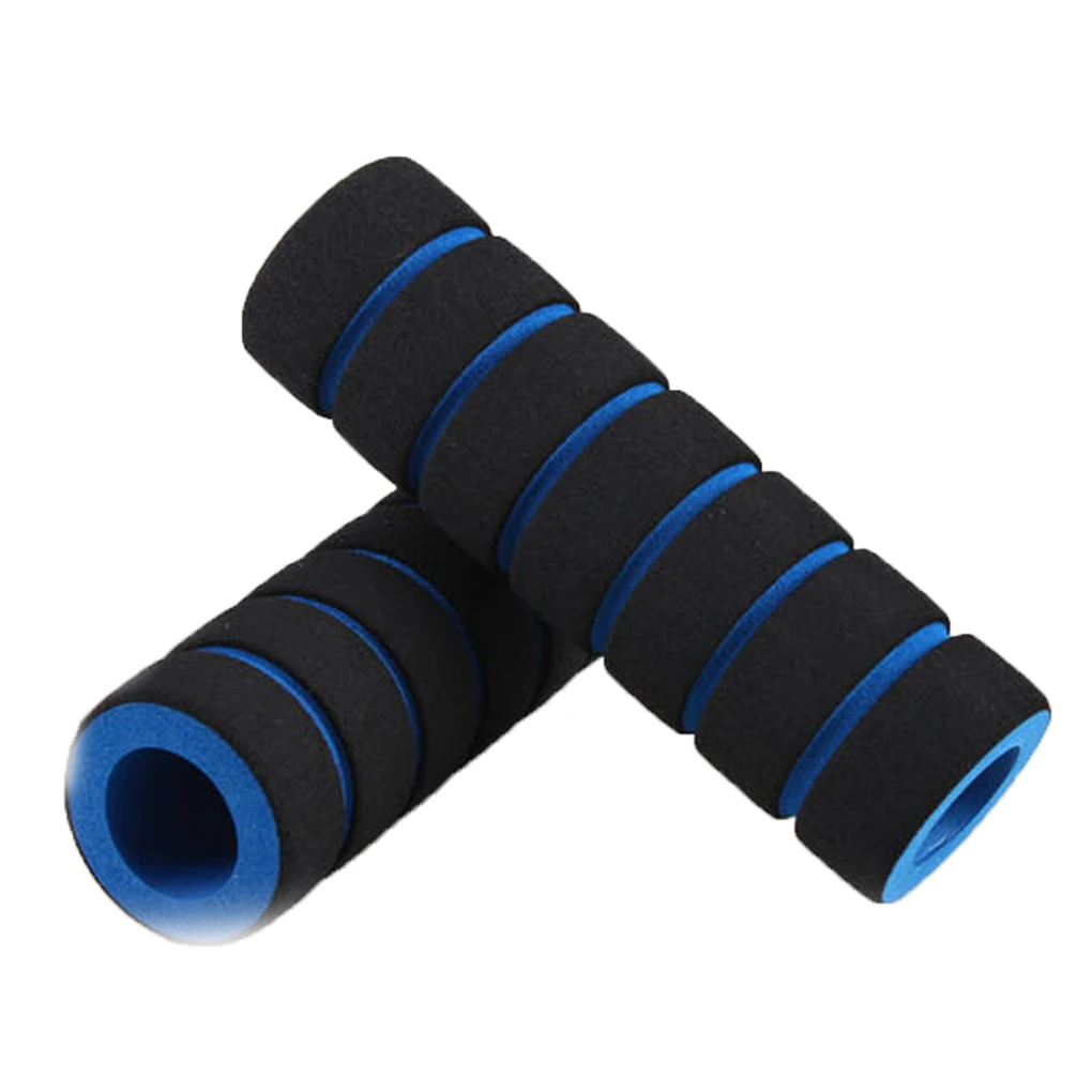 2Pc/1pair Bicycle Handlebar Grips Racing Bicycle Motorcycle Handle Bar Foam Sponge Grip Cover Non-slip