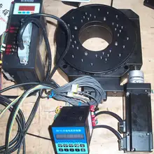 CCD vision диаметр 200 высокоскоростной ЧПУ индексирующий диск сервопривод шаговый двигатель поворотный стол