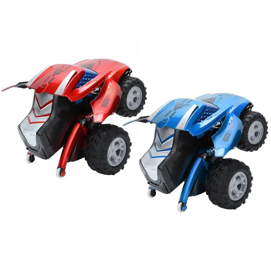 

Hot 360 Degree Rolling Remote Control Car RC Four Wheel Racing Vehicle High Speed Rotating Tumbling Truck Remote Stunt Car Toys
