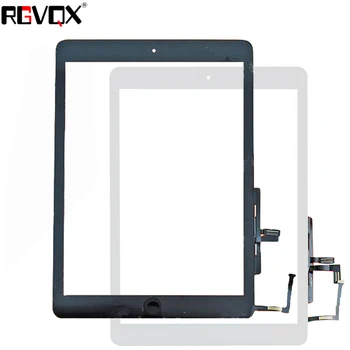 

Original Touch Screen Digitizer For iPad 5 A1474 A1475 A1476 with Home Button Adhesive Black White 1PCS