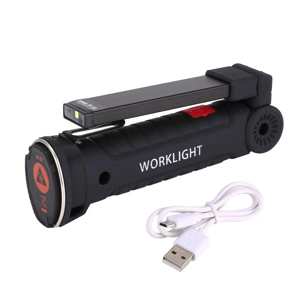 

Mini Multifunction Pen COB LED Work Light Inspection Repair Torch Flashlight with Magnetic Base Clip for Biking Workshop
