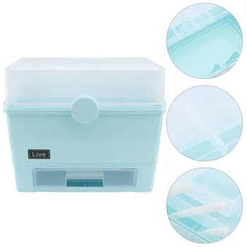 

1pc Household Large Capacity Multilayer First Aid Case Medicine Case Medicine Cabinet Storage Box Pill Box Medicine Box
