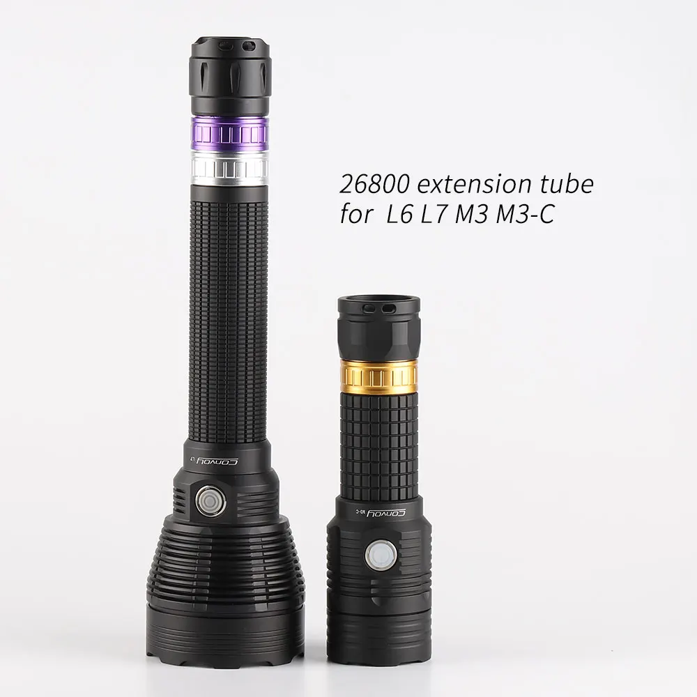 26800 battery extension tube For L6 L7 M3 M3-C battery extension tube
