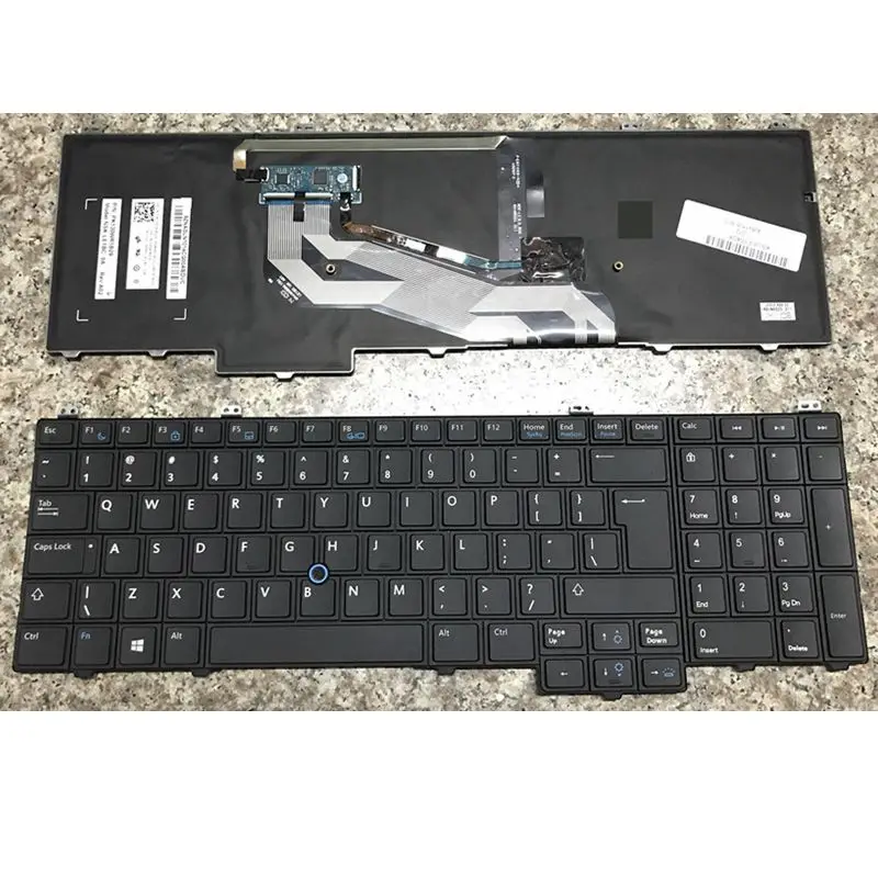 Новая клавиатура для DELL e5540 15-5000 US с мышью полюс Клавиатура ноутбука с подсветкой
