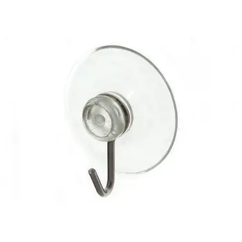 

suction sucker window hooks clear wire hook 32MM ( pack of 10 )
