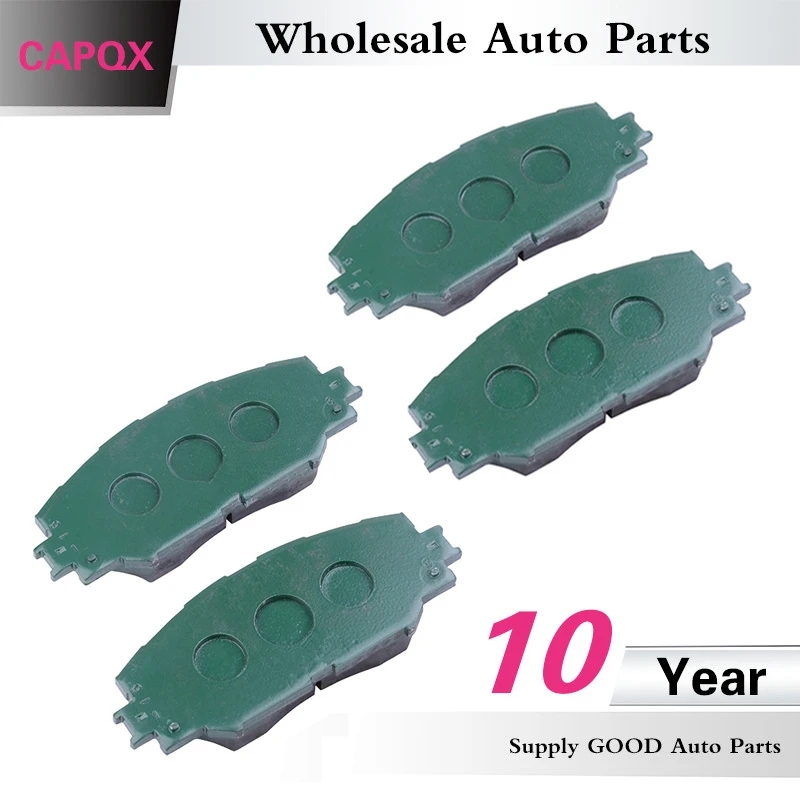 Передняя тормозная колодка CAPQX 04465-02220 04465-0R010 04465-02240 для AURIS WISH YARIS SIENTA COROLLA SCION XD PREMIO
