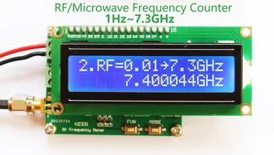 Бесплатная доставка измеритель частоты HZ331 высокочастотный 2 4G 3G 5 8G 6G 7G 1 Гц ~ 7.3G